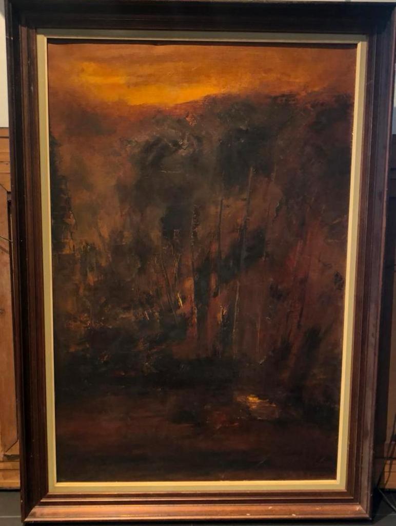 Schilderij Willy Van der Meirsch - Carlo Tarras Aalst KOOPJE, Enlèvement