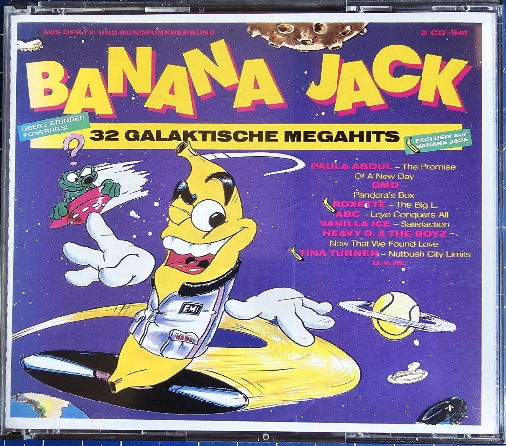 2 CD Banana Jack - 32 méga succès de 1991, Enlèvement ou Envoi, Utilisé, Pop