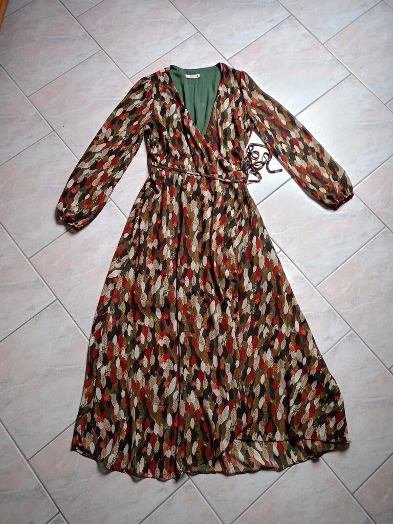 Robe cache-cœur, Kleding | Dames, Maat 38/40 (M), Verzenden, Majolica, Zo goed als nieuw