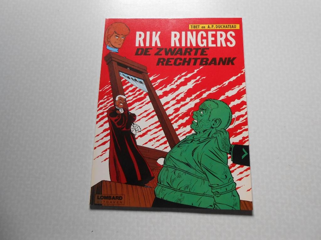 Rik Ringers 32 De zwarte rechtbank 1981 1 ste druk., Boeken, Stripverhalen, Nieuw, Eén stripboek, Ophalen of Verzenden