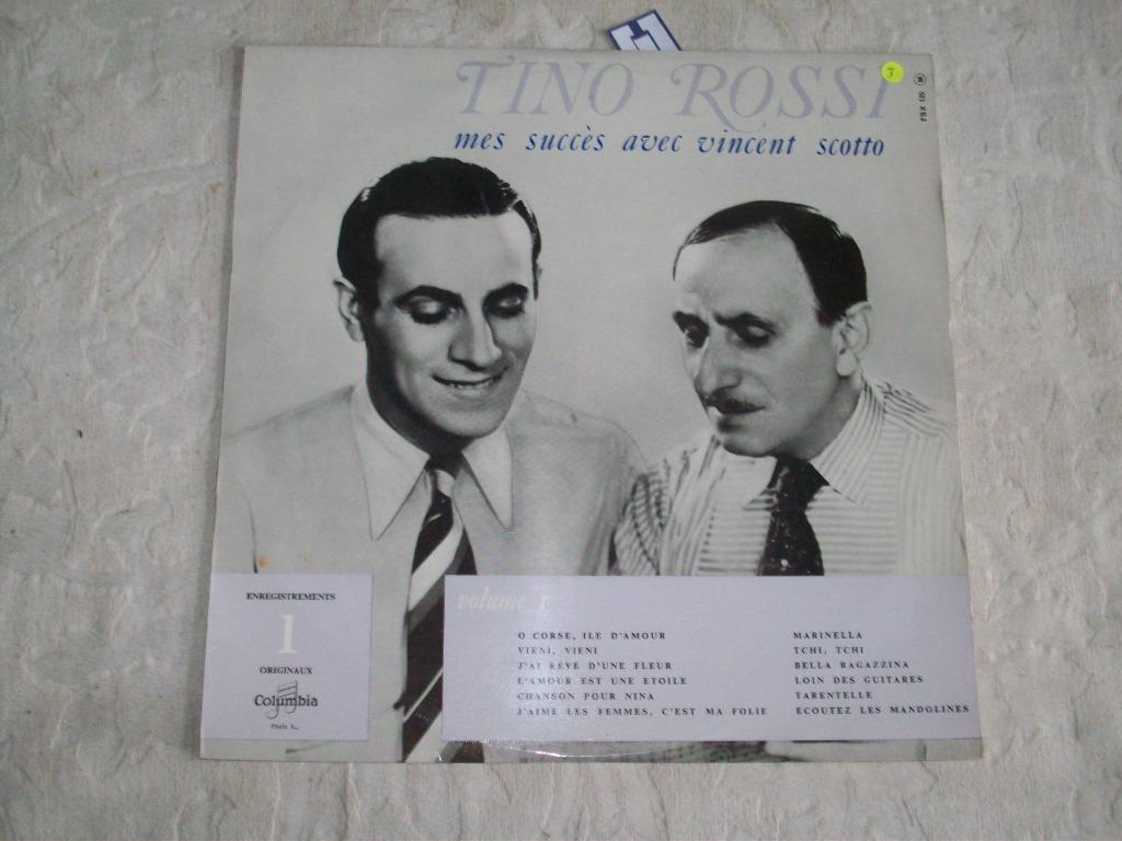 vinyl lp tino rossi, Enlèvement ou Envoi, Comme neuf, 12 pouces