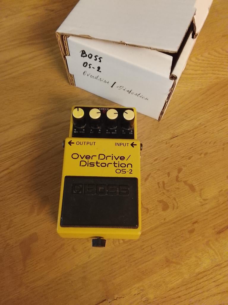 Boss OS-2 Overdrive/Distortion, Muziek en Instrumenten, Ophalen of Verzenden, Distortion, Overdrive of Fuzz