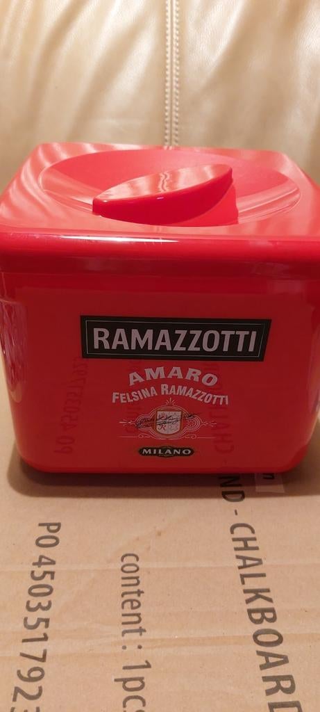 Nieuwe ramazzotti ijsemmer, Ophalen of Verzenden, Nieuw