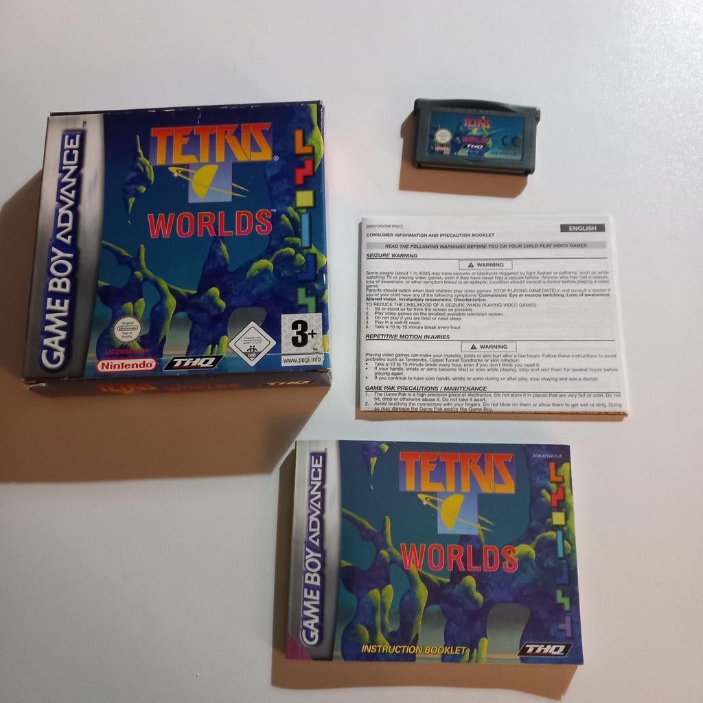 Un ami de Tetris Worlds pour Nintendo Gameboy Advance, Consoles de jeu & Jeux vidéo, Enlèvement ou Envoi, Comme neuf