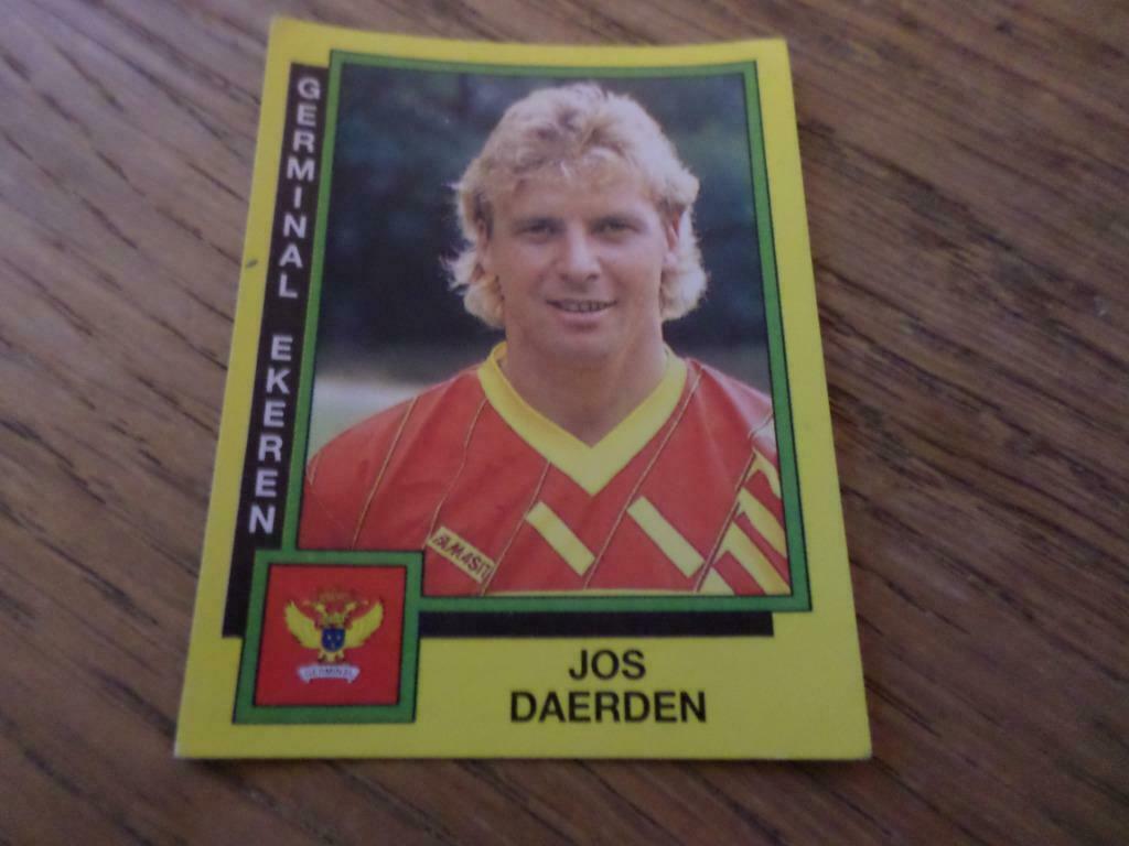 Jos DAERDEN (Ekeren) Panini Voetbal België 91 nº147., Verzamelen, Ophalen of Verzenden, Nieuw, Sport