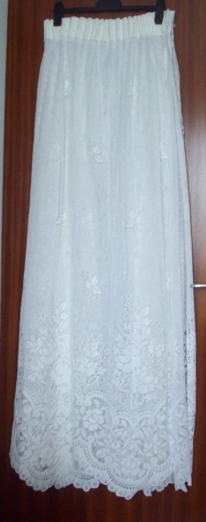 Rideaux, 200 cm ou plus, Comme neuf, 150 à 200 cm, Blanc