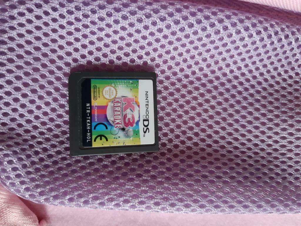 Nintendo 3ds spel k3 karaoke, Ophalen of Verzenden, Gebruikt