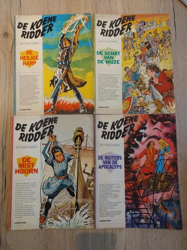 Lot strips De koene ridder - François Craenhals, Ophalen of Verzenden, Gelezen