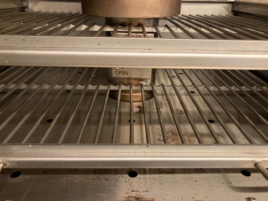 grill-oven, Ophalen, Gebruikt, Vrijstaand, Oven met grill