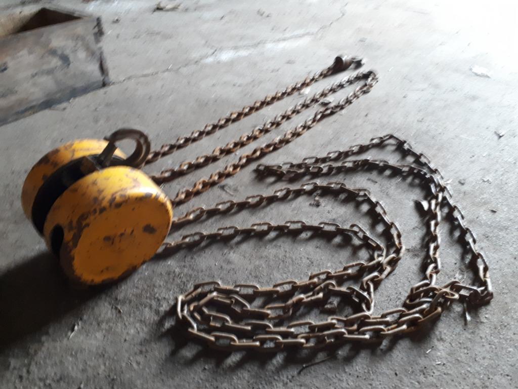 Palan à chaine 2 tonnes, Enlèvement, Utilisé