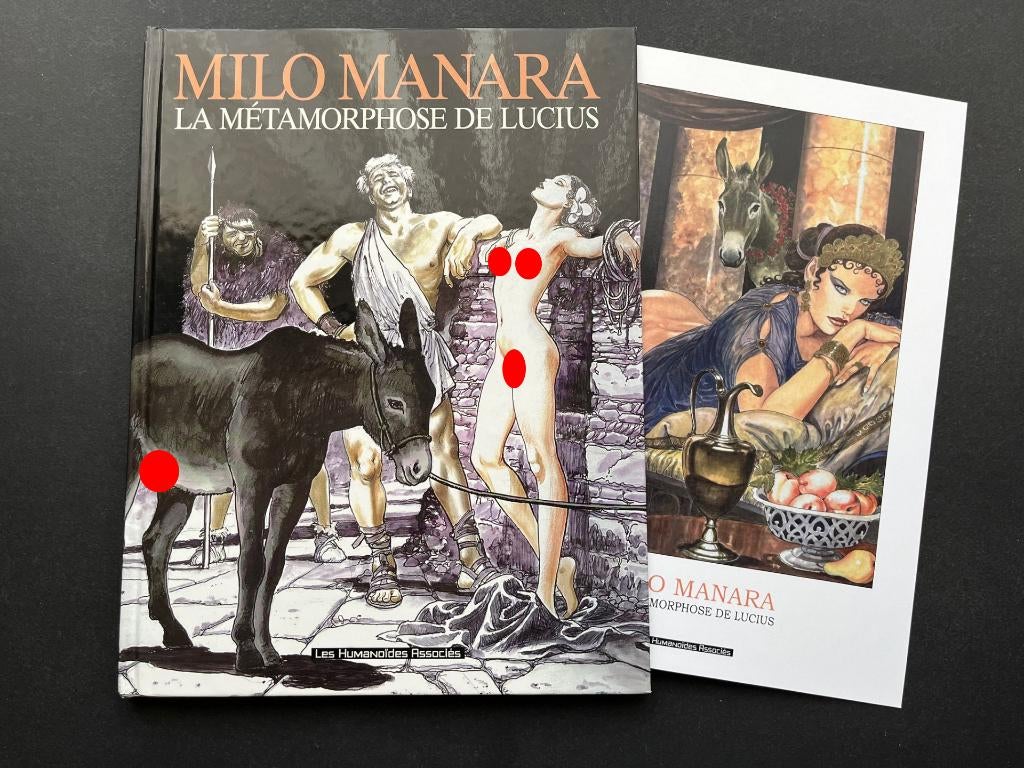 La métamorphose de Lucius + XL - Manara - EO1999- Humanoïdes, Livres, BD, Envoi