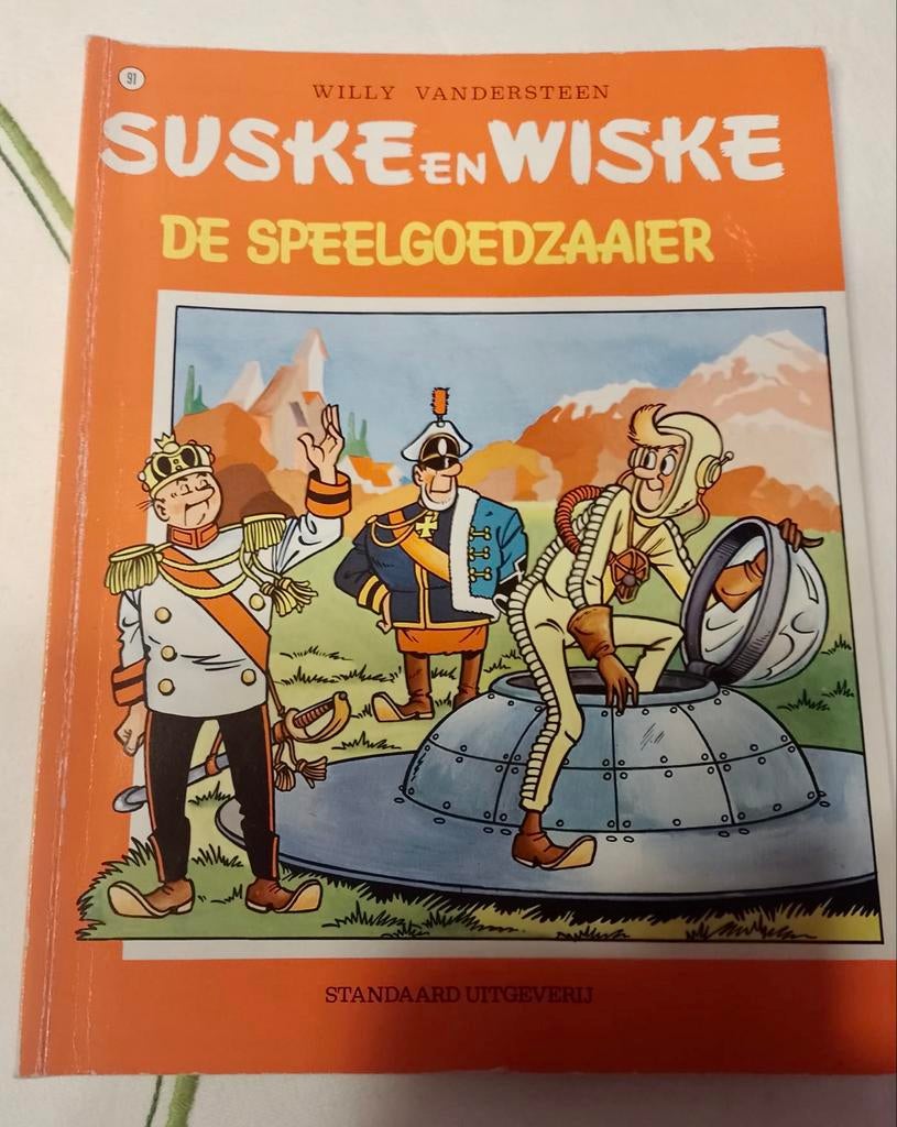 suske enwiske de speelgoedzaaier nr91, Boeken, Ophalen of Verzenden, Gelezen