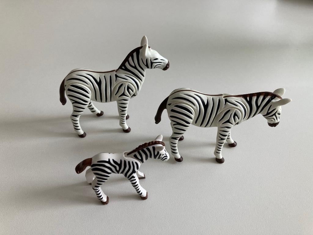 Playmobil Wild Life - Zebrafamilie, Kinderen en Baby's, Speelgoed | Playmobil, Ophalen of Verzenden, Zo goed als nieuw