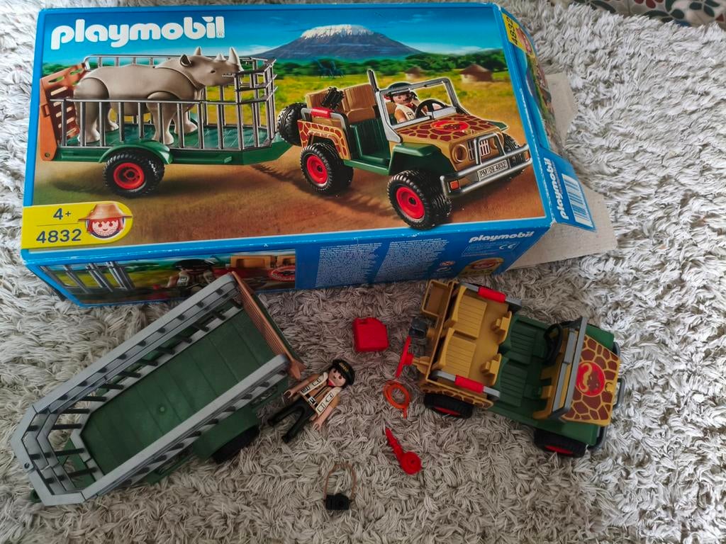 Playmobil 4832 Safari terreinwagen, Ophalen of Verzenden