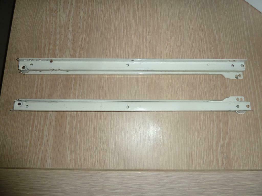 Ladegeleider 450mm wit 2 stuks, Ophalen of Verzenden, Gebruikt