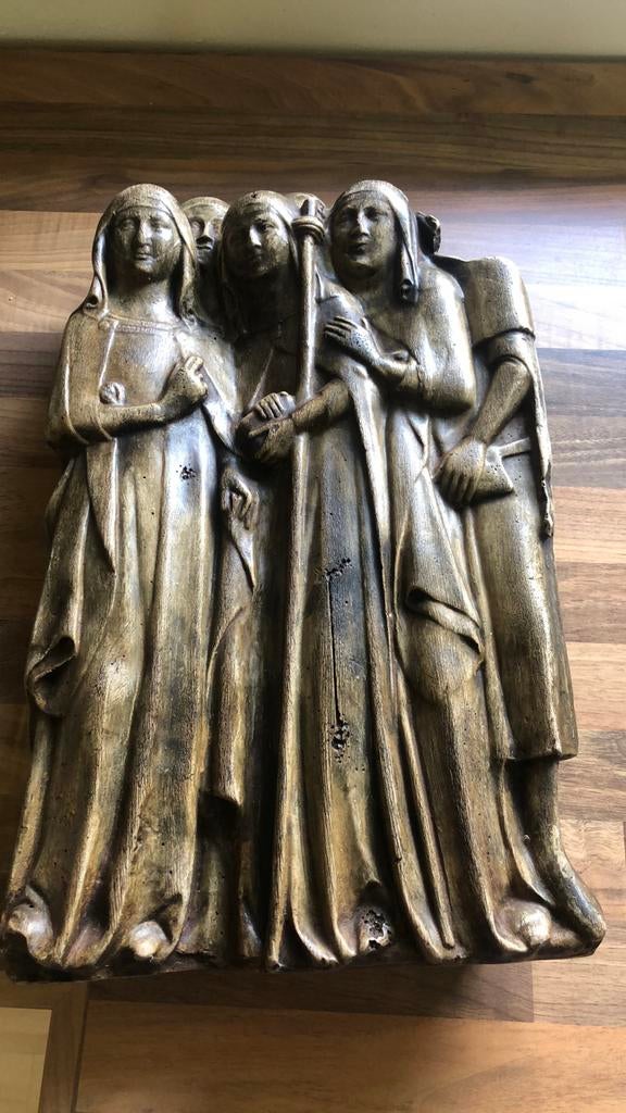 Ensemble religieux en plâtre, Antiquités & Art