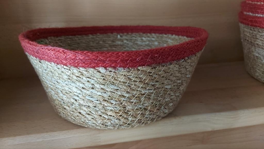 panier en rotin, Maison & Meubles, Accessoires pour la Maison | Plataux & Paniers, Enlèvement ou Envoi, Neuf, Panier