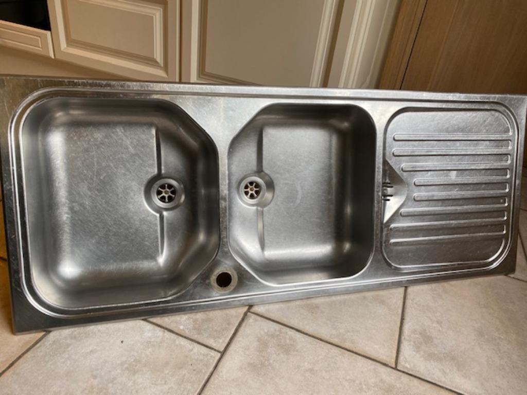 Inox spoelbak, Ophalen, Gebruikt, Inox, Overige typen
