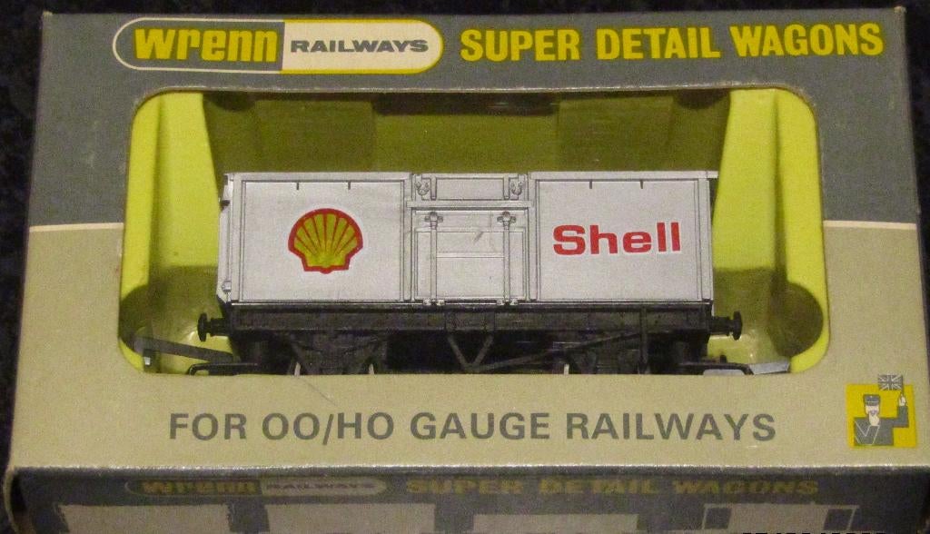 Wrenn - mineraalwagon "Shell" nr. W5051 - schaal OO / HO, Hobby & Loisirs créatifs, Enlèvement, Comme neuf, Wagon, Autres marques