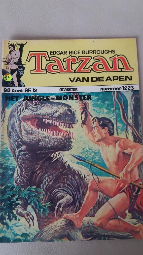 Tarzan van de apen/nrs. 1.223/1.224 /1.225 en 1.228 uit 1973, Livres, BD | Comics, Enlèvement ou Envoi, Utilisé, Autres régions