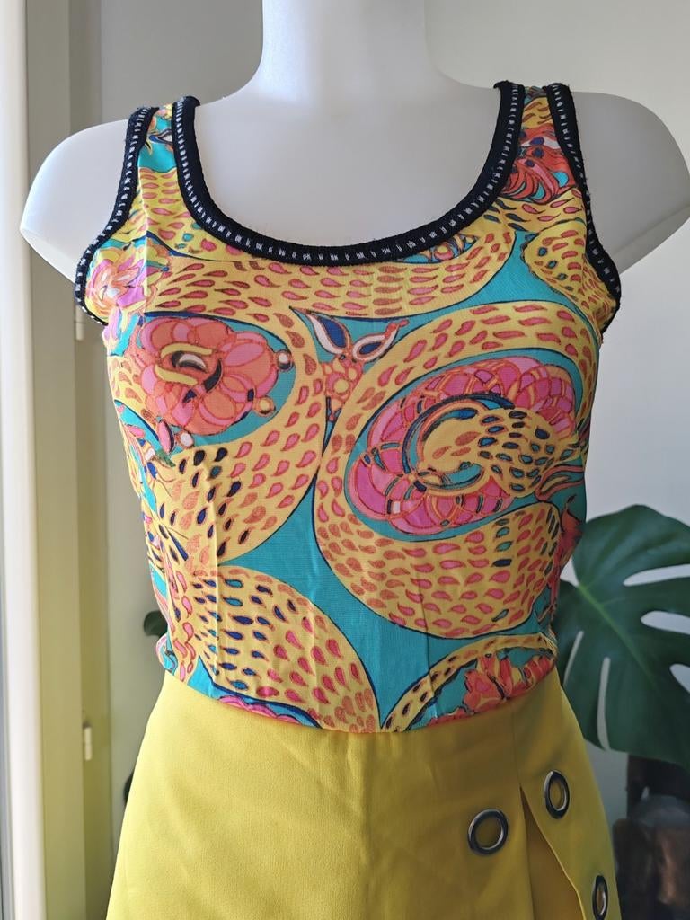 Vintage tanktop maat 40., Ophalen of Verzenden, Zo goed als nieuw