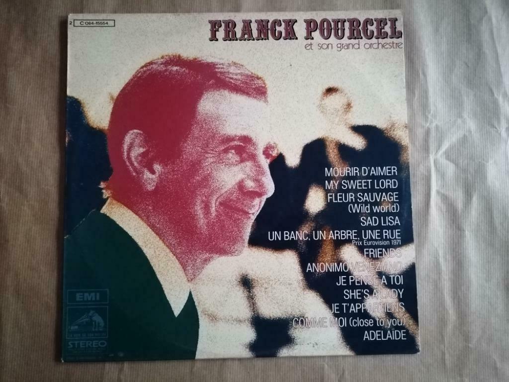 33T  Franck Pourcel  et son Grand Orchestre « Amour, Danse e, Ophalen of Verzenden, Gebruikt