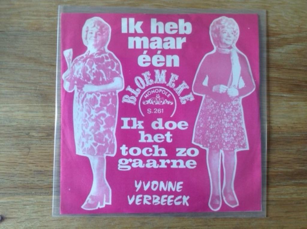 single yvonne verbeeck, Enlèvement ou Envoi, En néerlandais