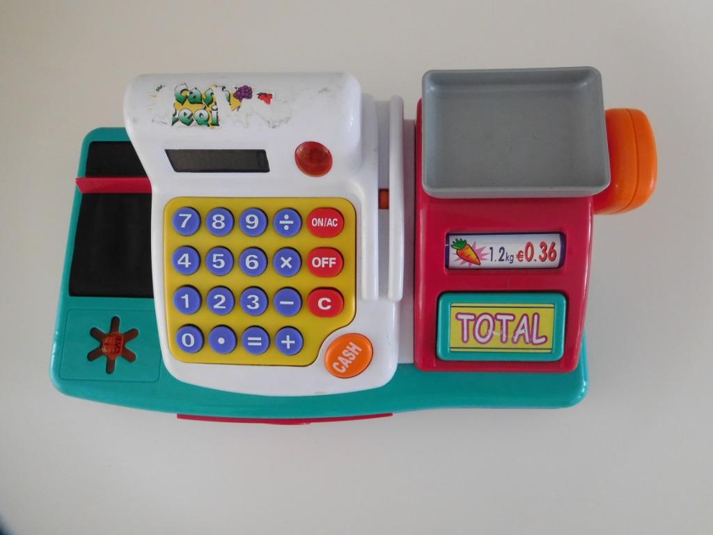 speelgoed kassa, Kinderen en Baby's, Ophalen of Verzenden, Gebruikt, Rekenen, Met geluid
