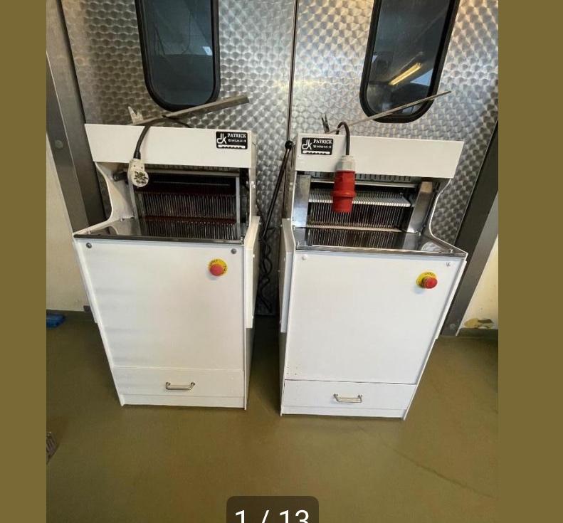 Trancheuse à pain 220V ou 3 X 220V / 3 x 380V, Enlèvement