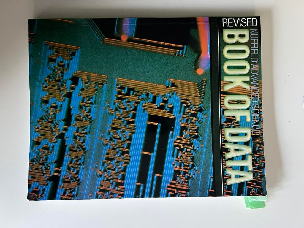 Book of data, Boeken, Ophalen of Verzenden, Gelezen, Overige wetenschappen