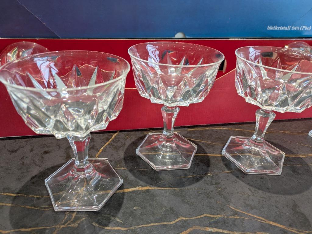 Verres CRISTAL D'ARQUE - ensembles multiples 10-12 pièces, Enlèvement ou Envoi