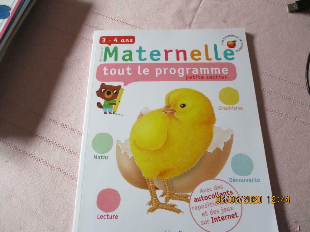 MATERNELLE. TOUT LE PROGRAMME PETITE SECTION. 3-4 ANS., Enlèvement ou Envoi, Neuf, Français
