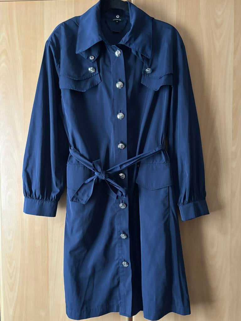 Mt 38 Caroline Biss dames regenjas, Kleding | Dames, Maat 38/40 (M), Blauw, Ophalen of Verzenden, Zo goed als nieuw