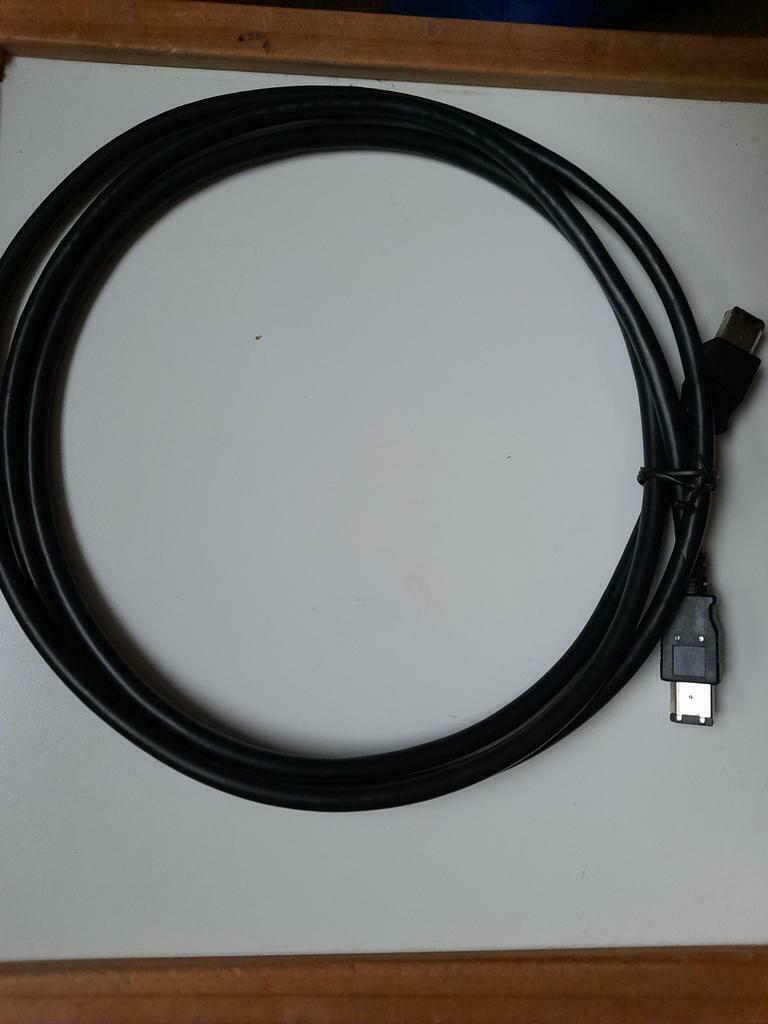 Câble Firewire mâle-mâle, 6 pôles, COMME NEUF, Enlèvement ou Envoi, Comme neuf, 2 à 5 mètres, Câble de composant