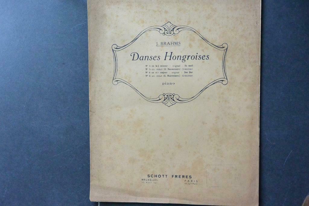 Oude Partituren van Grote klassiekers., Antiquités & Art, Antiquités | Livres & Manuscrits, Enlèvement ou Envoi