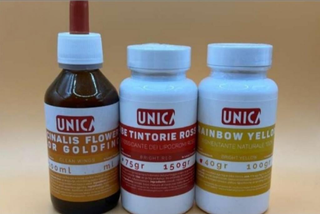 Rainbow Yellow liquid 200 ml Unica, Dieren en Toebehoren, Ophalen