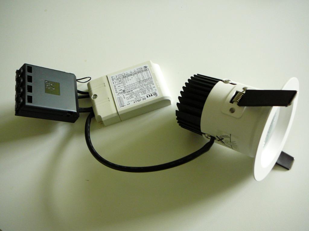Jupiter Pro led lamp douche geschikt, Huis en Inrichting, Lampen | Spots, Ophalen of Verzenden, Zo goed als nieuw, LED, Plafondspot of Wandspot