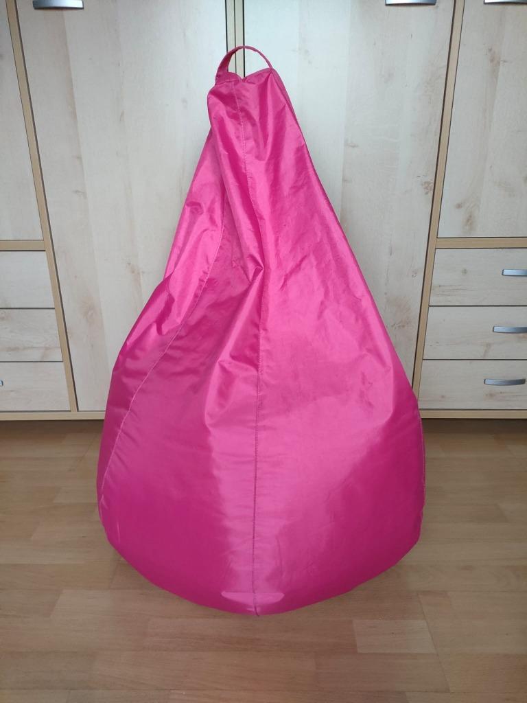 Zitzak B-bob, Maison & Meubles, Enlèvement, Utilisé, Rose, Pouf
