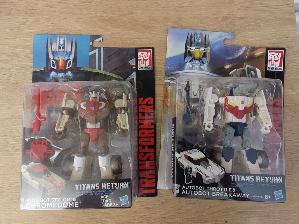 Transformers titans return chromedome and breakaway, G1, Ophalen of Verzenden, Nieuw, Autobots
