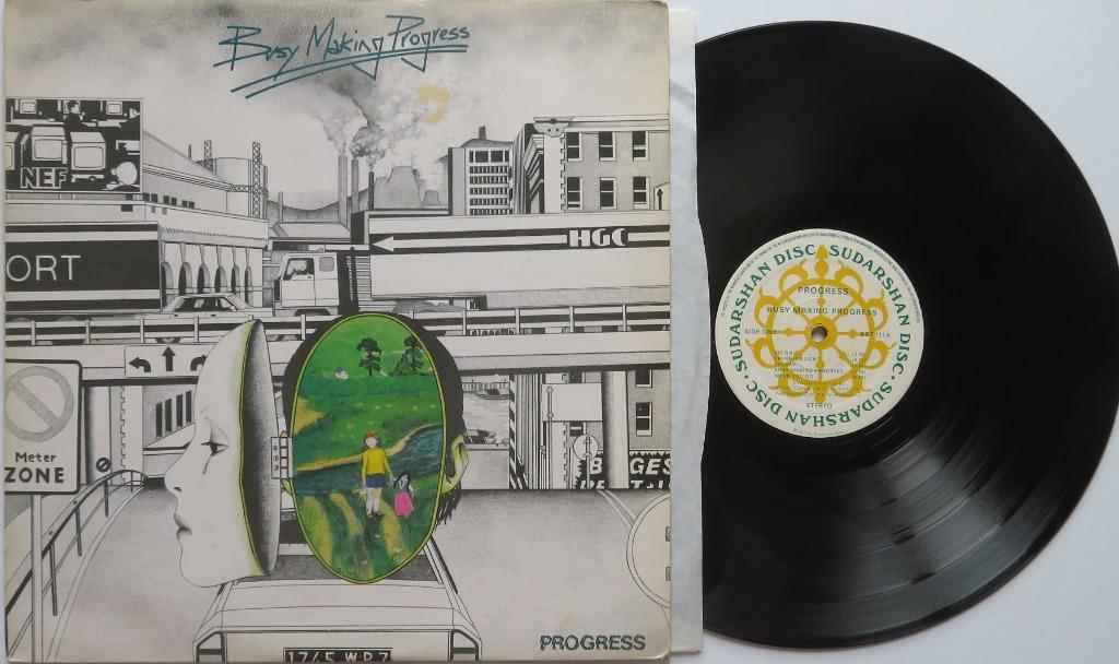Progress - Bussy making Progress. Lp, Ophalen of Verzenden, Gebruikt, 12 inch, Overige genres