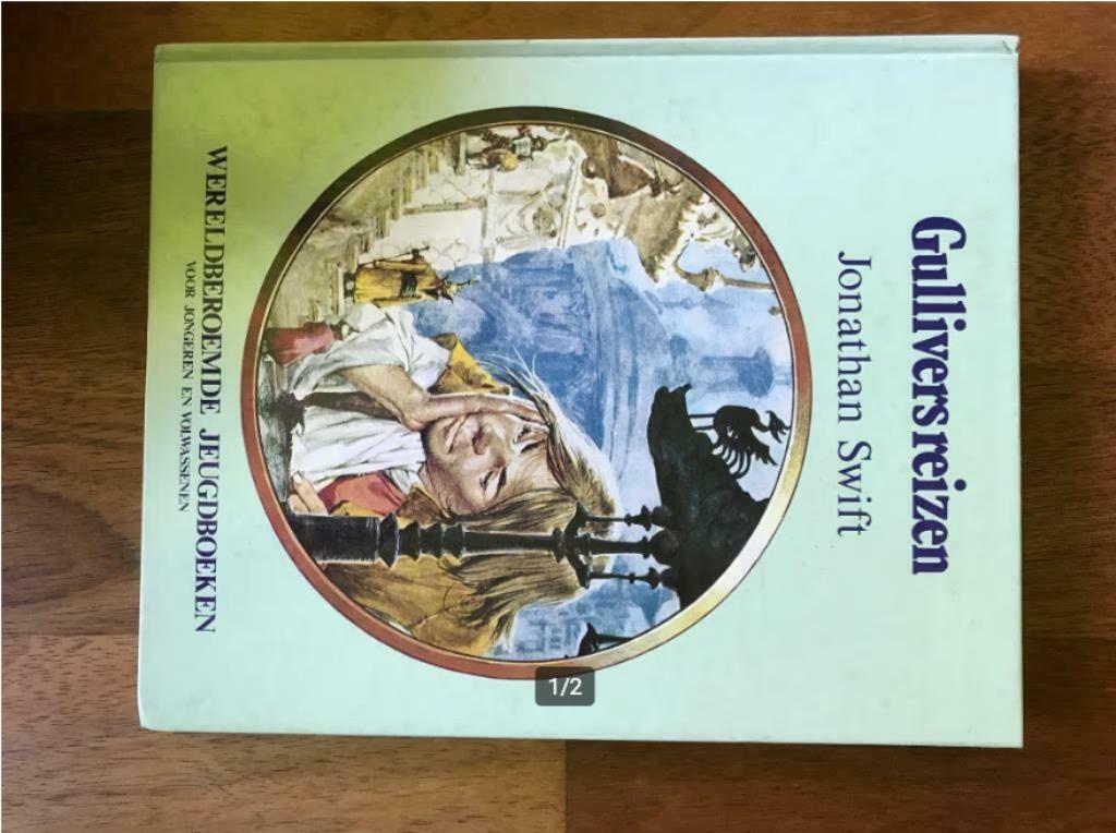 leesboek Gulliver, Ophalen of Verzenden, Gelezen, Jonathan Swift, Prentenboek