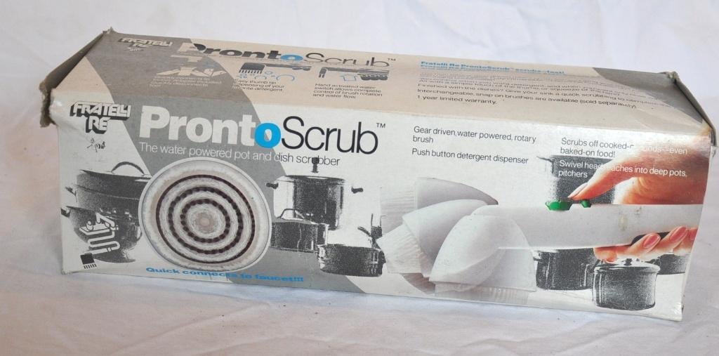 brosse rotative pour vaisselle pronto scrub, Enlèvement ou Envoi, Neuf