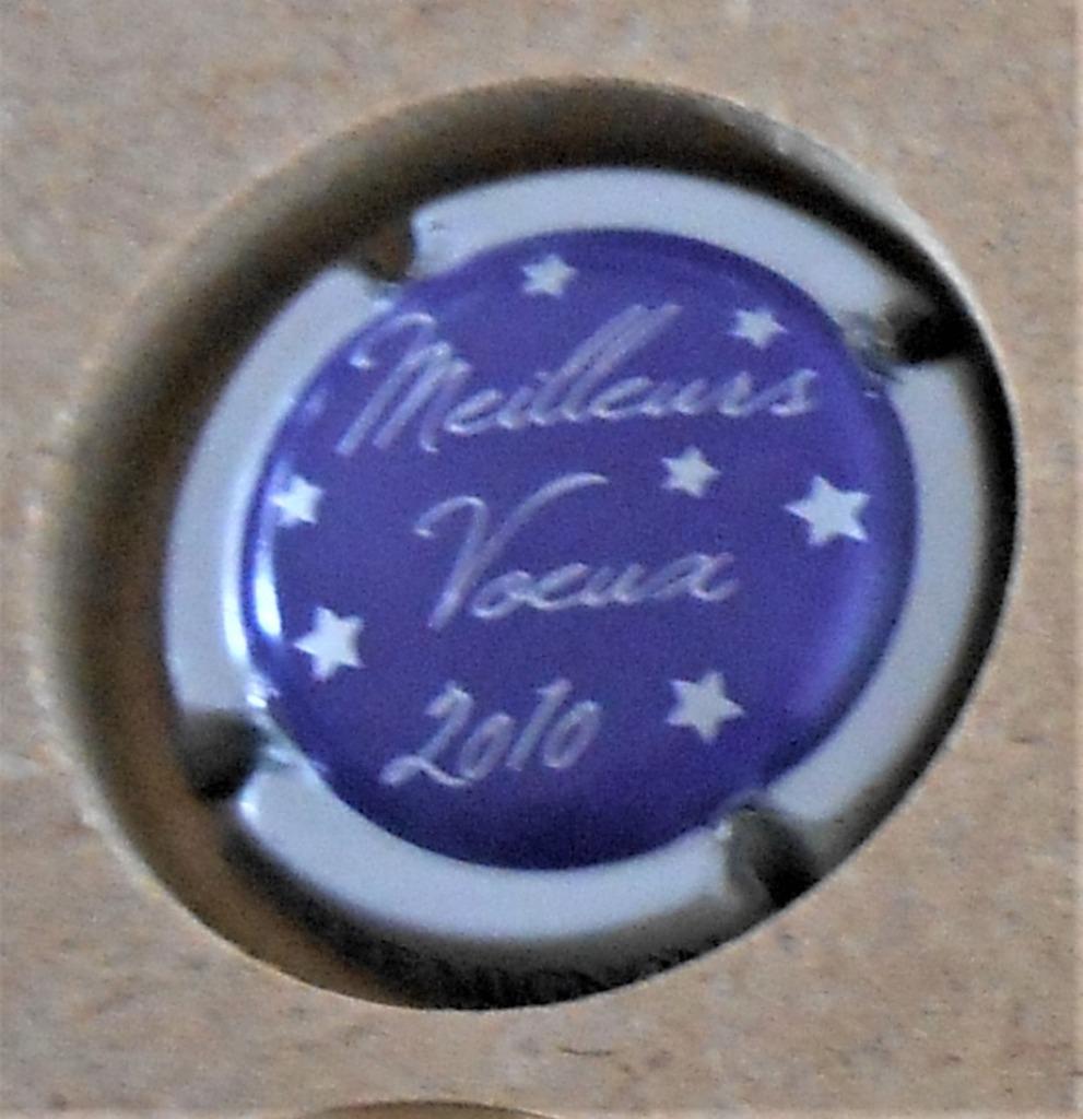 champagnecapsule - Pierre Mignon - beste wensen 2010, Ophalen of Verzenden, Zo goed als nieuw