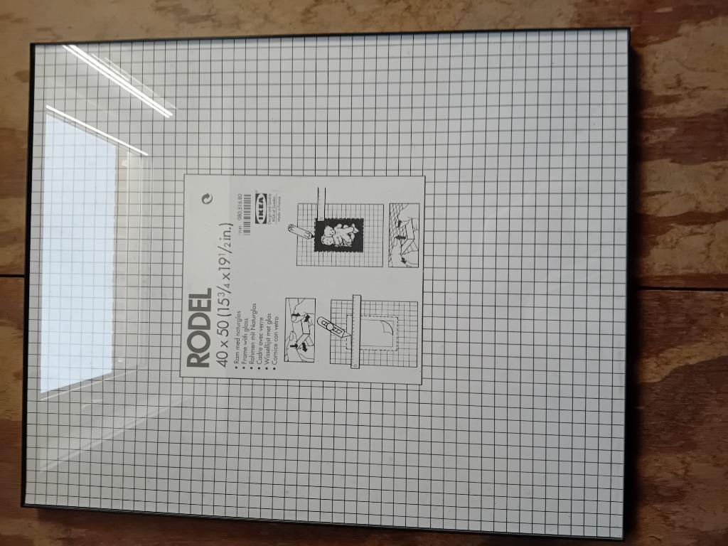 Ikea Rodel 40 x 50 cm (2 stuks), Ophalen, Zo goed als nieuw, Foto of Poster, Minder dan 50 cm