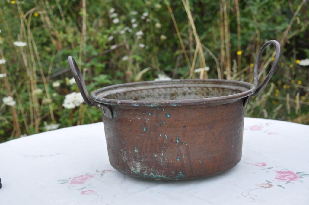 ancien confiturier en cuivre, Enlèvement ou Envoi, Cuivre