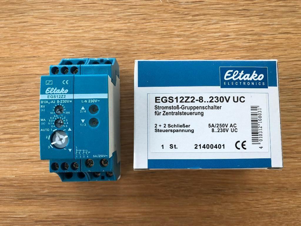 Eltako EGS 12Z2..8 230V   Rolluik - screen sturing, Doe-het-zelf en Bouw, Elektriciteit en Kabels, Ophalen, Nieuw