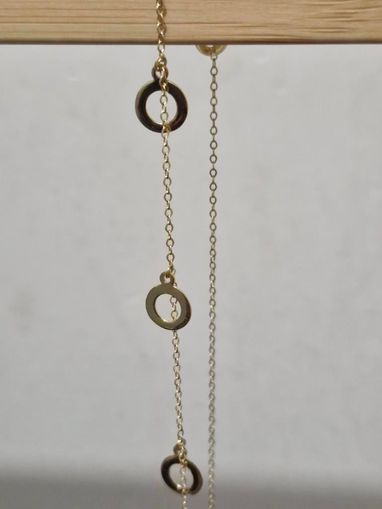 Halsketting 18k 750 goud, Ophalen of Verzenden