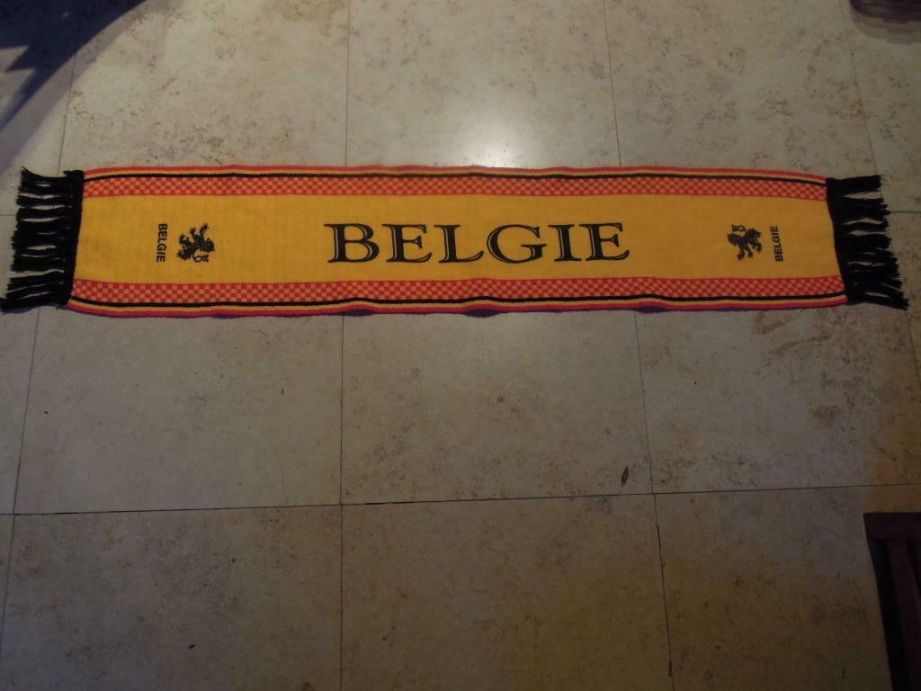 sjaal Belgische kleuren Belgie, Ophalen of Verzenden, Nieuw, Sjaal