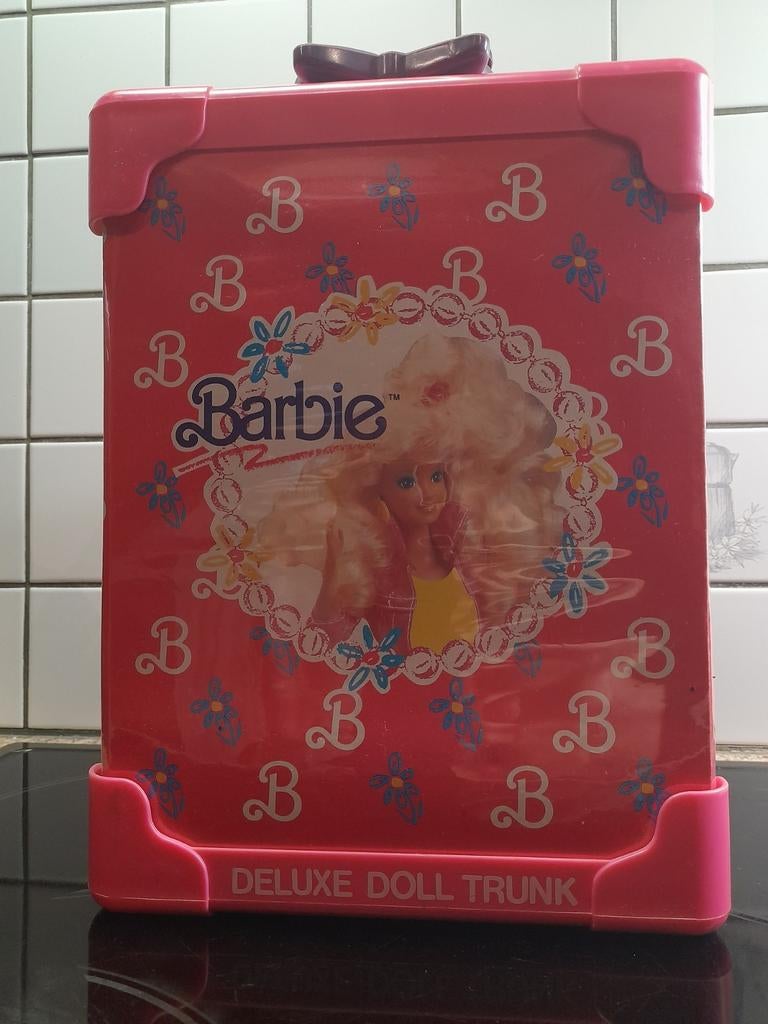 Valise de voyage Barbie, malle de poupée de luxe, Enlèvement ou Envoi, Utilisé