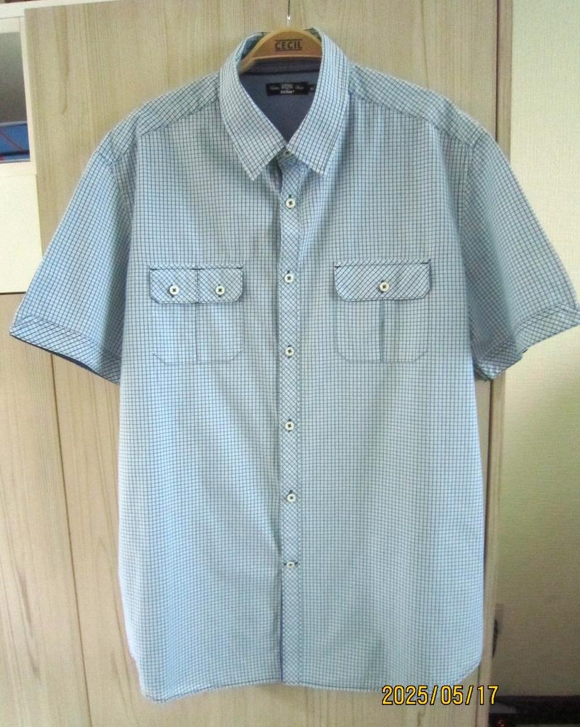 Chemise Homme à carreaux CELIO, CELIO, Tour de cou 43/44 (XL), Porté, Bleu